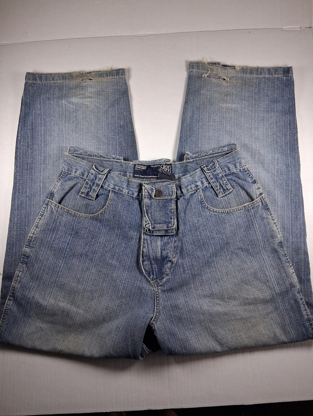 Omavi Clothing Co. Y2K Vintage Baggy Jeans Mens Size 36x32